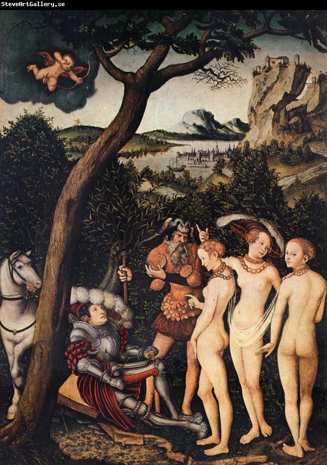 CRANACH, Lucas the Elder The Judgment of Paris